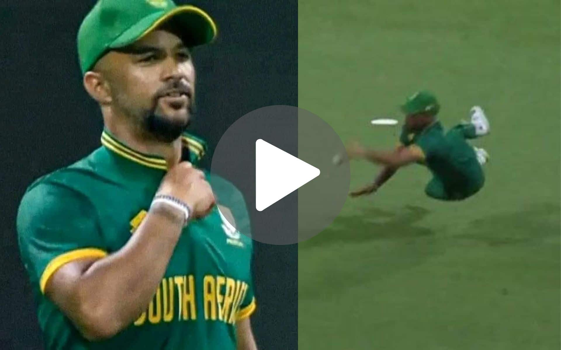 [Watch] JP Duminy Takes The Field Against Ireland; Makes An Outrageous Diving Effort